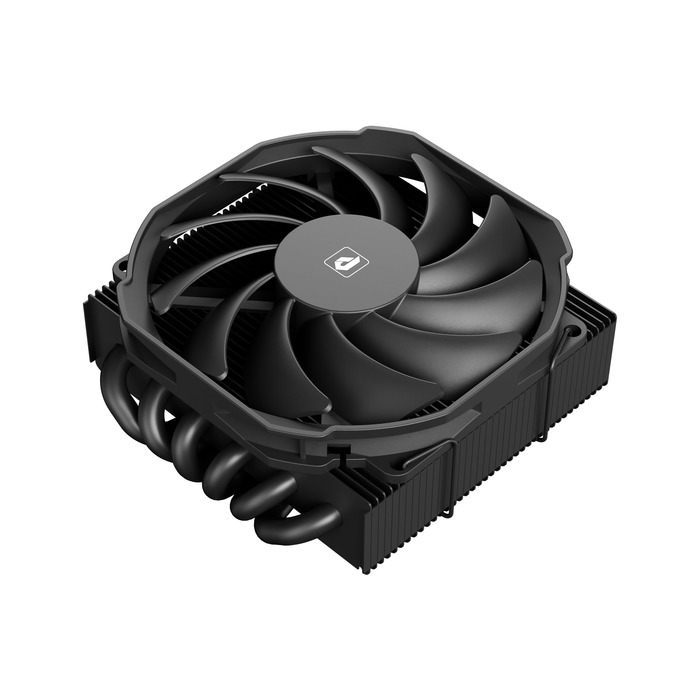 upHere H45K6: Тихий кулер для CPU з 6 тепловими трубками (90x45 мм) - сумісний з AM5/AM4/AM3, Intel 1851/1700/115x/1200