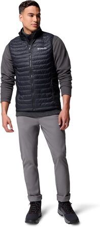 Жилет Columbia Powder Pass Hybrid - чоловічий, утеплений, чорний (L)