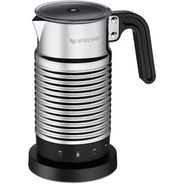 Nespresso Aeroccino 4 - електричний спінювач молока, срібний