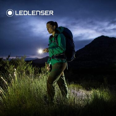 Ліхтарик Ledlenser P7R LED, акумуляторний, фокусування, 1000 люмен, 210 м, 40 годин, чорний