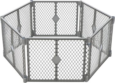Лейтстілл для собак North States MYPET Petyard Laufstall: 6 панелей, 66 см, для дому та вулиці