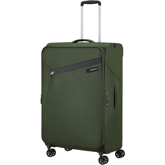 Валіза Samsonite Litebeam Spinner L 77 см, розширювана, 103/111 л, на 4 колесах, легка дорожня валіза