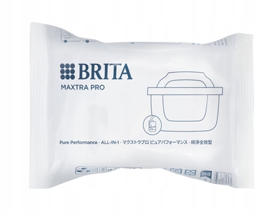 Фільтрувальний глечик Brita Glass 2,5 л, сріблястий/сірий
