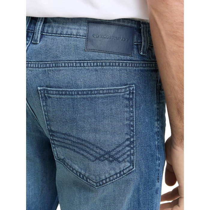 Джинси чоловічі TOM TAILOR Josh Regular Slim 1042684 (34W/34L, Stone Wash Denim)