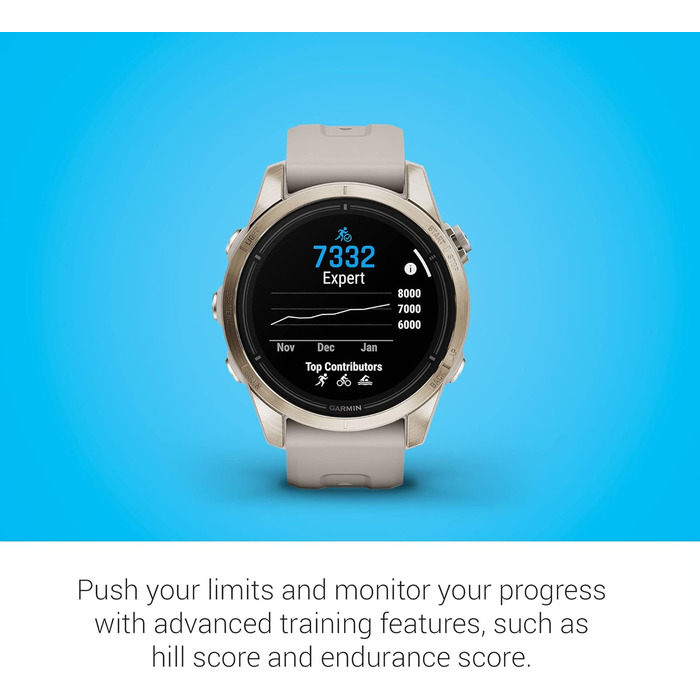 Розумний годинник Garmin epix Pro (Gen 2) Sapphire Edition 42 мм: преміум-модель з інтегрованою ліхтариком та передовою технологією тренувань