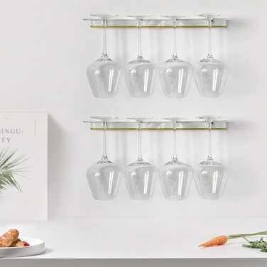 Тримачі для вина KOLYMAX (2 шт.) - настінні, акрилові, для винних пляшок