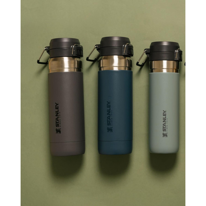 STANLEY Quick Flip Go Bottle, 680 ml, (1065 ml, Anthracite)