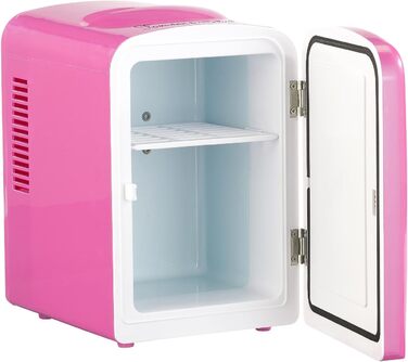Міні-холодильник Rosenstein & Söhne для подорожей: 4 літри, 12/230V, з функцією підігріву, блакитний