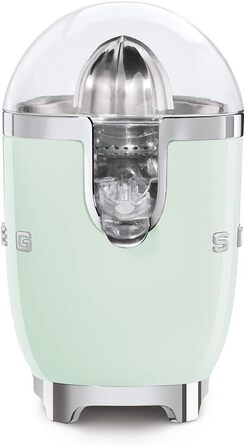 Електрична соковижималка для цитрусових Smeg CJF01PGEU, 70 Вт, пастельно-зелена