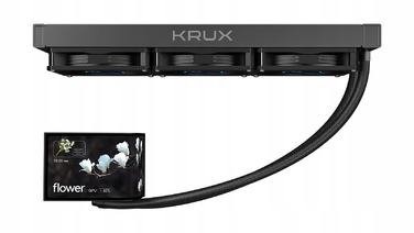 Система рідинного охолодження процесора Krux HydroArc 360 Black
