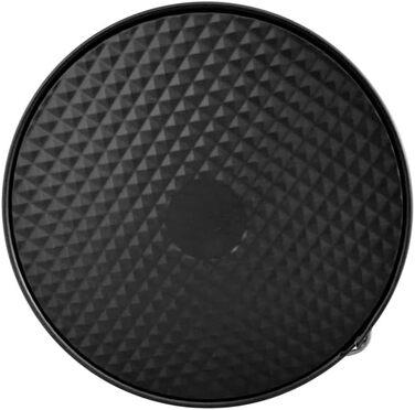 Форма для випічки 26 см Boden, сталева з подвійним антипригарним покриттям, чорна