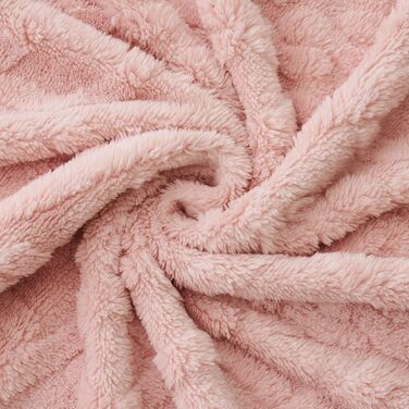 MIULEE Деки для собак 70x100 см, м'яка підстилка для тварин, флісова ковдра, підстилка для собак та котів, рожева