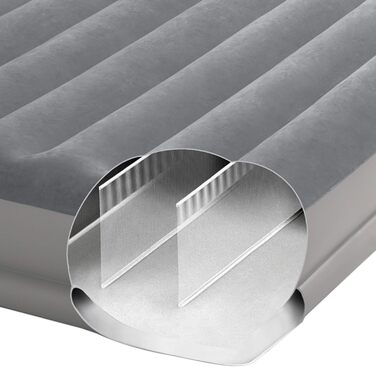 Надувний матрац Intex Twin Dura-Beam Prestige з USB-насосом, 99x191x30 см (64112) Single