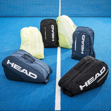 Сумка для ракет HEAD Base Racquet Bag – чорна, 5.12' x 13.00' x 21.26'