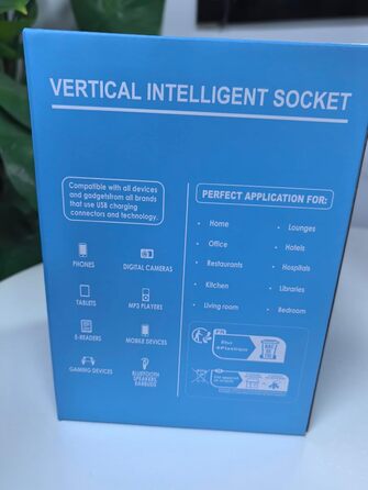 Багаторозкладна мережева панель з 5 USB, 12 розеток, захистом від перенапруги, 5 м, чорна