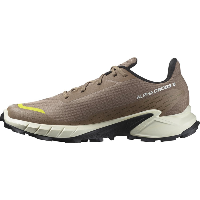 Черевики для хайкінгу Salomon Alphacross 5 чоловічі (46 2/3 EU, Caribou Canteen Sulphur Spring)