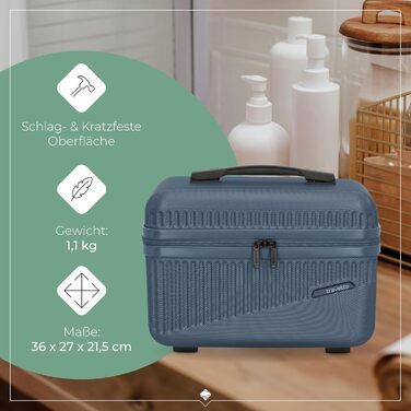 Чемодан Travelite Bali 67 см, середній, 65 літрів, зелений: ABS, TSA-замок, Trolley M