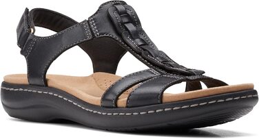 Сандалі жіночі Clarks Laurieann Kay шкіряні чорні 39 EU