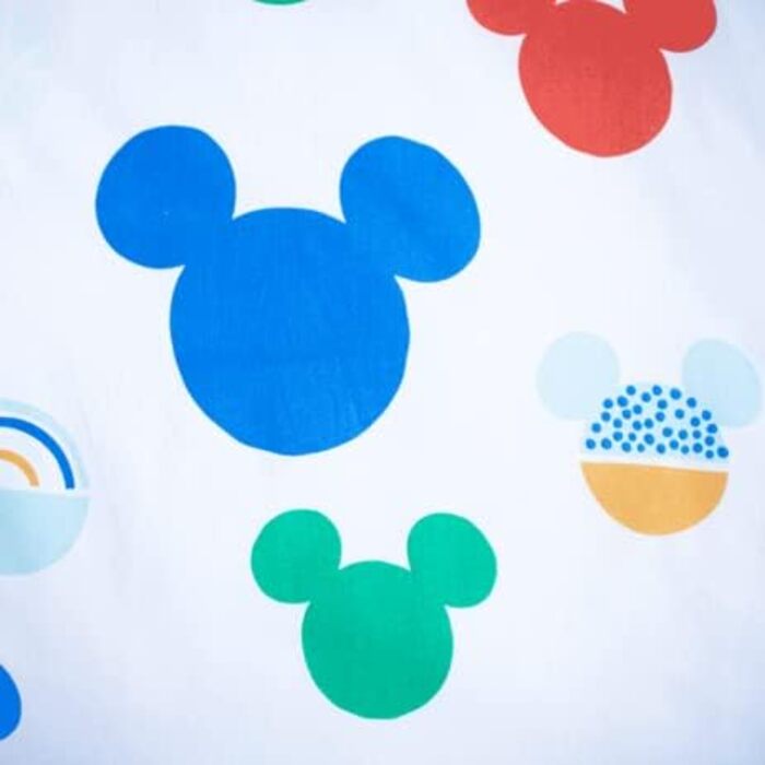 Комплект постільної білизни Disney Mickey Mouse для немовлят JFabrics, 100% бавовна, блакитний, 100 x 135 см + наволочка 60 x 40 см
