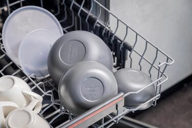 KitchenAid 3-Piece Nesting Mixing Bowls - Charcoal Gray (4pc Meal Prep Bowls)