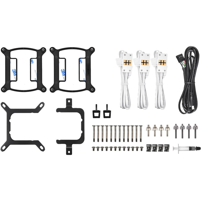 Система водяного охолодження Thermaltake TH280 V2 (420 мм, ARGB, Snow)