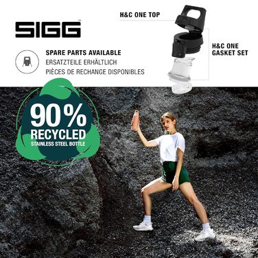 Термос SIGG Hot & Cold One 0,55 л із ситечком для чаю, нержавіюча сталь 18/8, ізольована пляшка, BPA-free, не протікає, рожевий