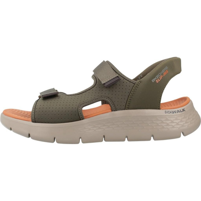 Сандалі Skechers Go Walk Flex чоловічі зелені 42 EU - зручне взуття для прогулянок