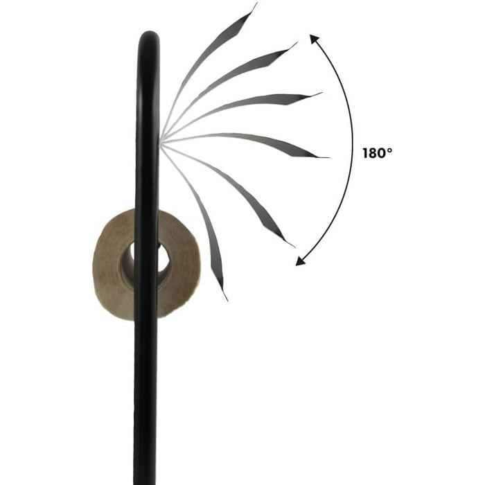 Набір для унітазу MSV Bad Serie Abby з висувним контейнером для щітки, чорний