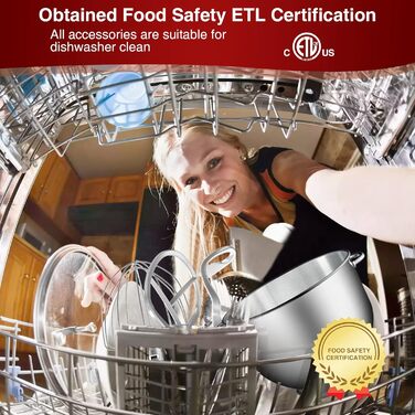 Кухонний комбайн-міксер 1500W з чашею з нержавіючої сталі 7л, планетарний міксер для тіста з 6 швидкостями та набором насадок (гак, вінчик, міксер), червоний