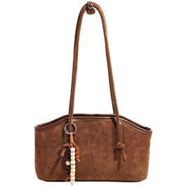 Сумка жіноча велика шкіряна Unisoul Shopper Tote для коледжу, роботи, подорожей (коричнева)
