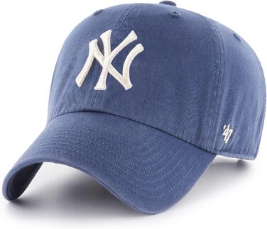 Кепка бейсболка MLB New York Yankees Clean Up універсального розміру (Timber Blue)
