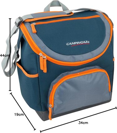 Campingaz Tropic Cooler Bag, insulated bag for camping, picnics, or shopping, lunch bag, cooler backpack, insulated bag for on the go, versatile, functional design