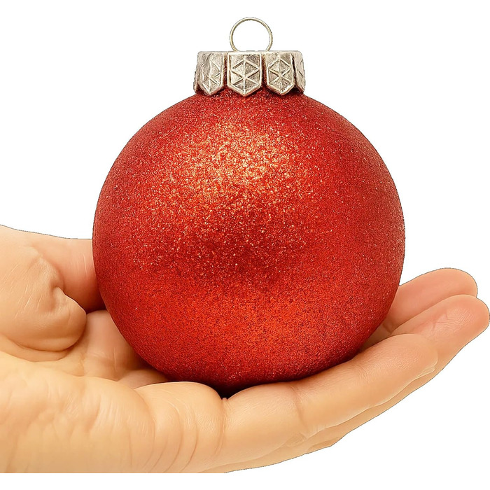 Набір прикрас для ялинки SLEETLY 28 шт. Біле золото: кулі, крижані шматочки та сніжинки (Рожевий)