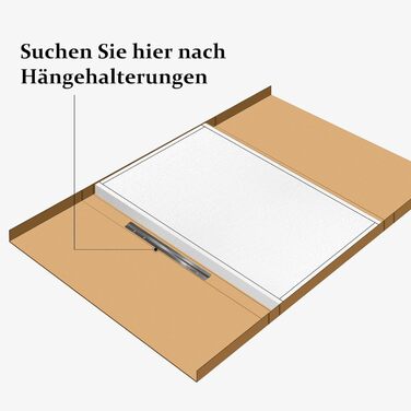 Рамковий настінний дзеркало 75x75 см без рами для ванної, спальні, вітальні. Можливість вертикального та горизонтального кріплення