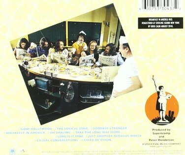 Breakfast in America - Vinyl LP (Супербітна платівка) - Стенфордський університет