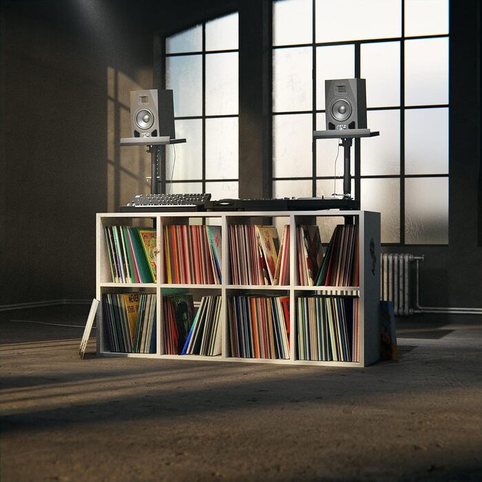 Підставка для динаміків з кріпленням до столу – регульована ±20°, до 28 кг – з демпфером з піни – стабільна та міцна – для студії, столу та DJ-setup – чорний колір