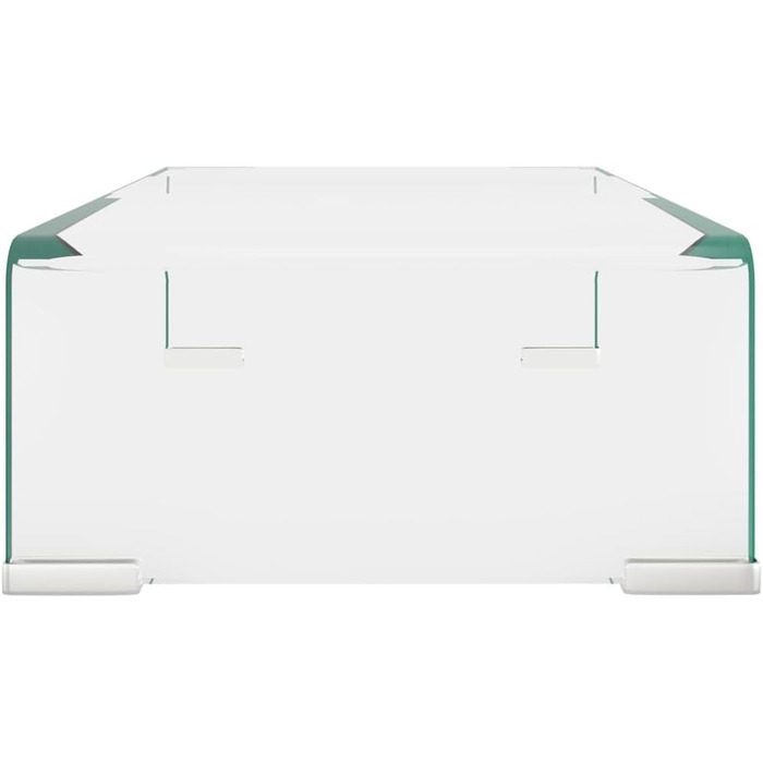 Підставка для монітора з прозорого скла vidaXL 40x25x11 см