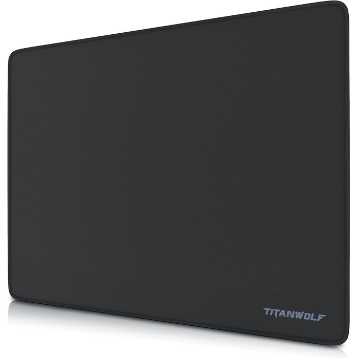 Килимок для миші TITANWOLF XXL Speed - 900 x 400 мм - великий розмір з мотивом TITANWOLF. Покращує точність та швидкість, антиковзаюча поверхня, зносостійкий.