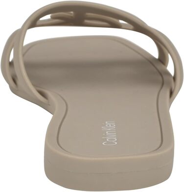 Сандалі жіночі Calvin Klein Yoana Flat Natur (38 EU) - бежеві повсякденні