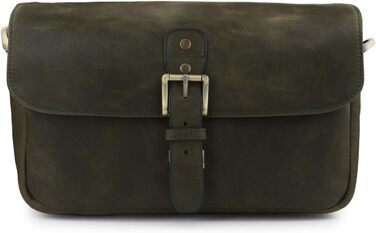 Чохол для камери MegaGear Torres з натуральної шкіри (Olivgrün) для бездзеркальних, моментальних та DSLR камер