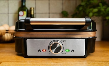 Вафельниця IDEAL IK1602, 1200 Вт, чорна