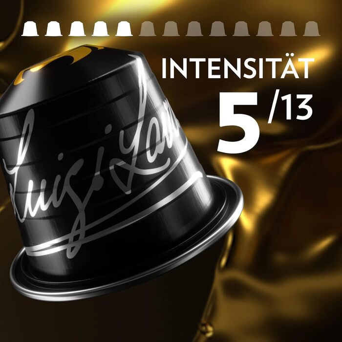 Кава Lavazza Espresso Maestro у капсулах для Nespresso Original, 100 шт, з нотками какао та карамелі, інтенсивність 8/13, темне обсмажування