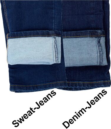 Чоловічі джинси JEEL Regular Fit - стрейч, denim-look, темно-сині 38W/32L