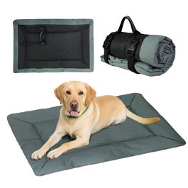 Водонепроникний килимок для собак JIAMIAN: ортопедичний, для подорожей, великі та середні породи (сірий)