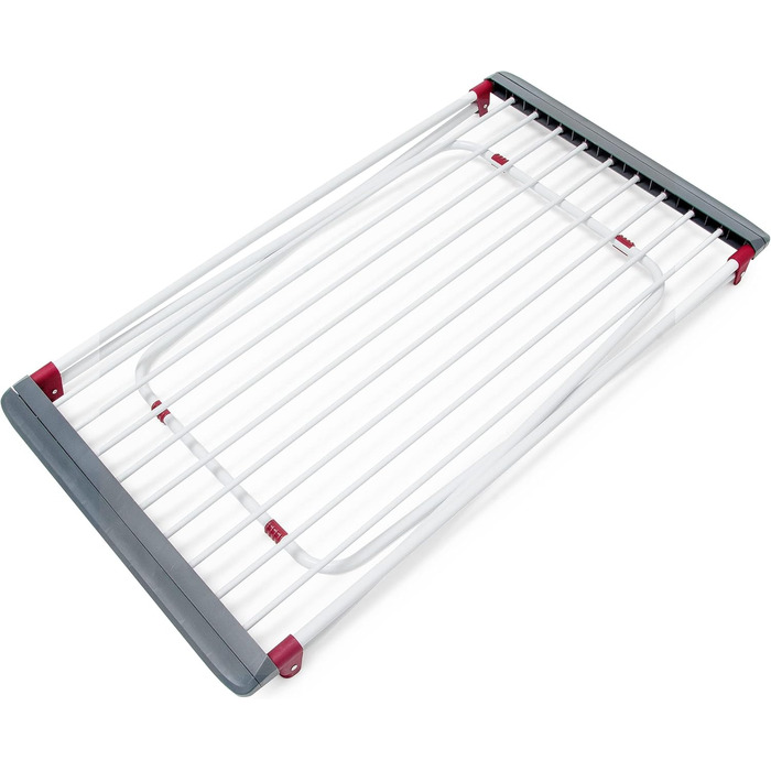 Сушарка для білизни Relaxdays розкладна, залізна, 18.2 м, біла - надійний та міцний сушарка для одягу