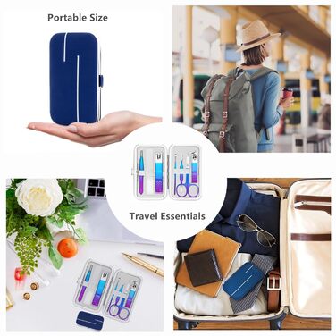 Набір для манікюру та педикюру Fenlebenil: базовий комплект для догляду за нігтями, подарунок