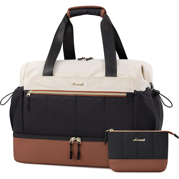 Сумка-валіза LOVEVOOK для жінок, легка дорожня сумка, сумка для пологового будинку, спортивна сумка з відділенням для взуття, валіза для ручної поклажі, водонепроникна, L-37L