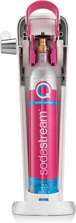 SodaStream газова вода ART з балоном CO2 та 1л пластикової пляшки, придатна для миття в посудомийній машині, білий, 44 см