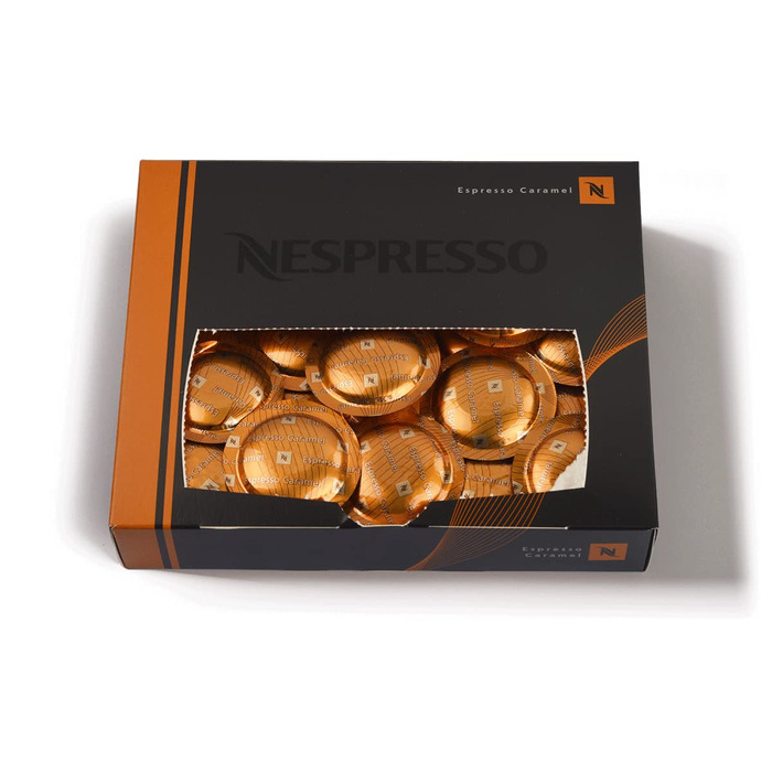 Капсули Nespresso Pro - 50 шт. Еспресо Карамель - Оригінал для професійних систем Nespresso