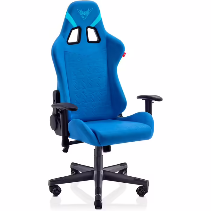 VALK Nyx - Fabric Gaming Chair, Gamer Chair (Breathable Soft Fabric, 160° Recline Angle, 2D Armrests, Ergonomic) Desk Chair, Office Chair (Sapphire Blue) Sapphire Blue Fabric
